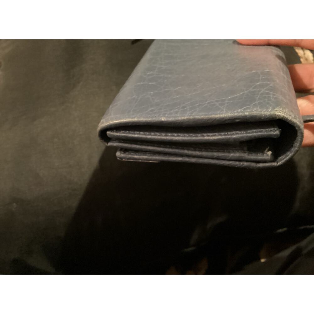 BALENCIAGA Leather Classic Money Bifold Wallet - Picture 8 of 8
